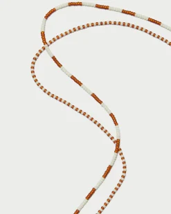 Sale Loeffler Randall Soo Amber/Cream Necklace Set Amber/Cream Multi />
