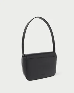 Sale Loeffler Randall Stefania Cacao Studded Baguette Bag Cacao/Silver
