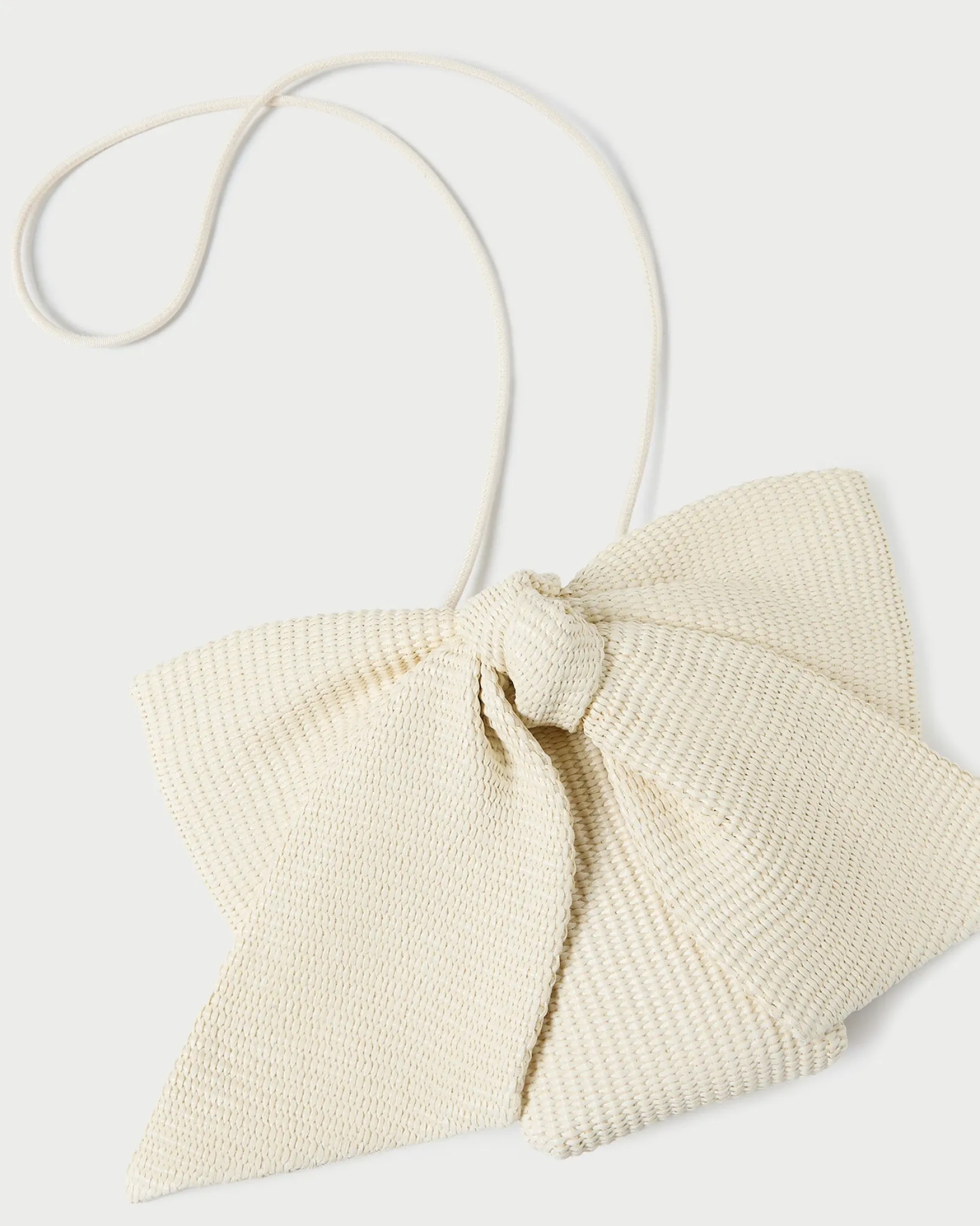 Sale Loeffler Randall Violet Satin Bow Crossbody Black